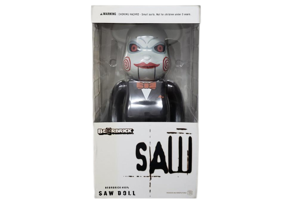 Bearbrick SAW Doll 400% Black - US
