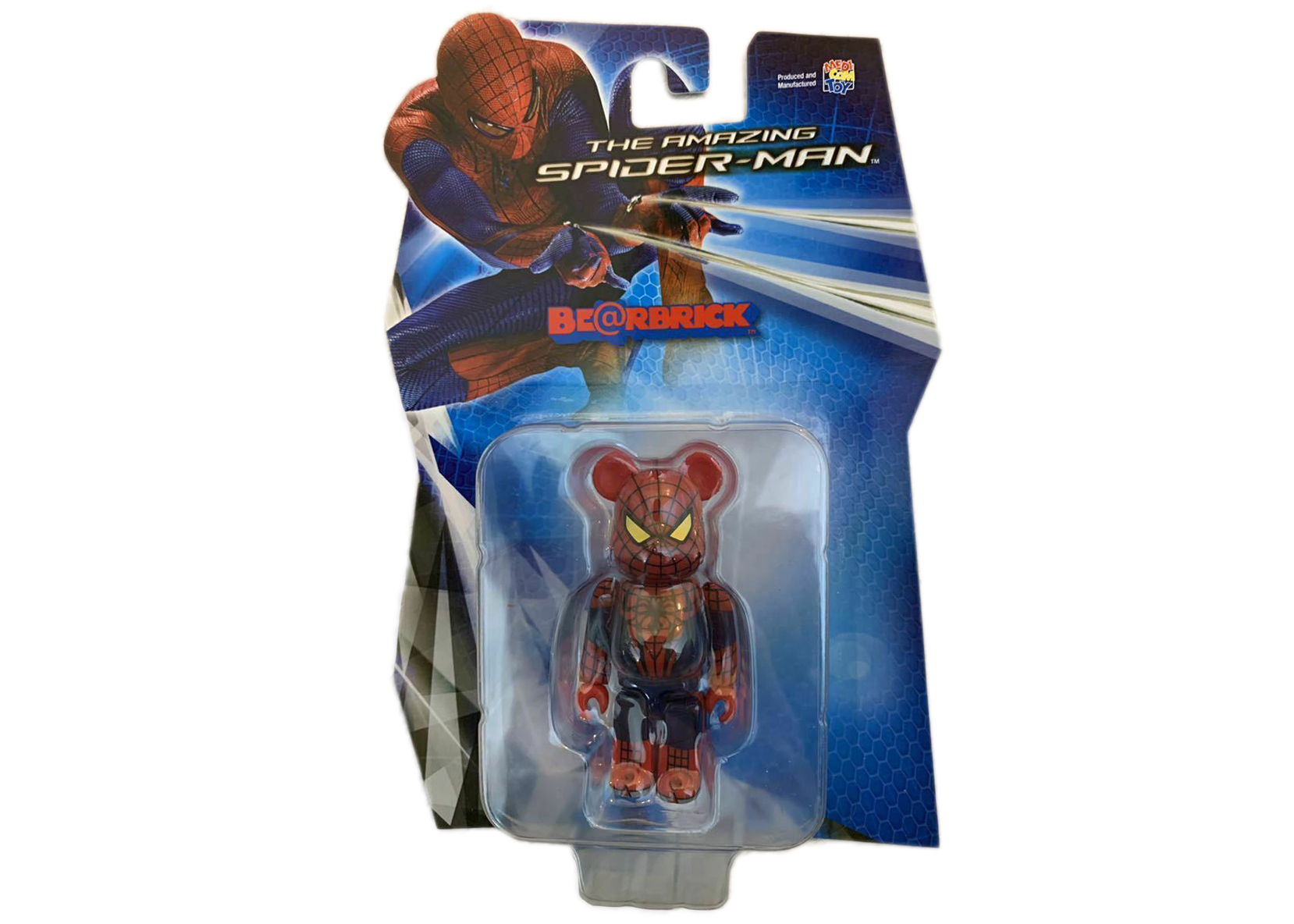 Bearbrick The Amazing Spider Man 100% Red/Navy - US