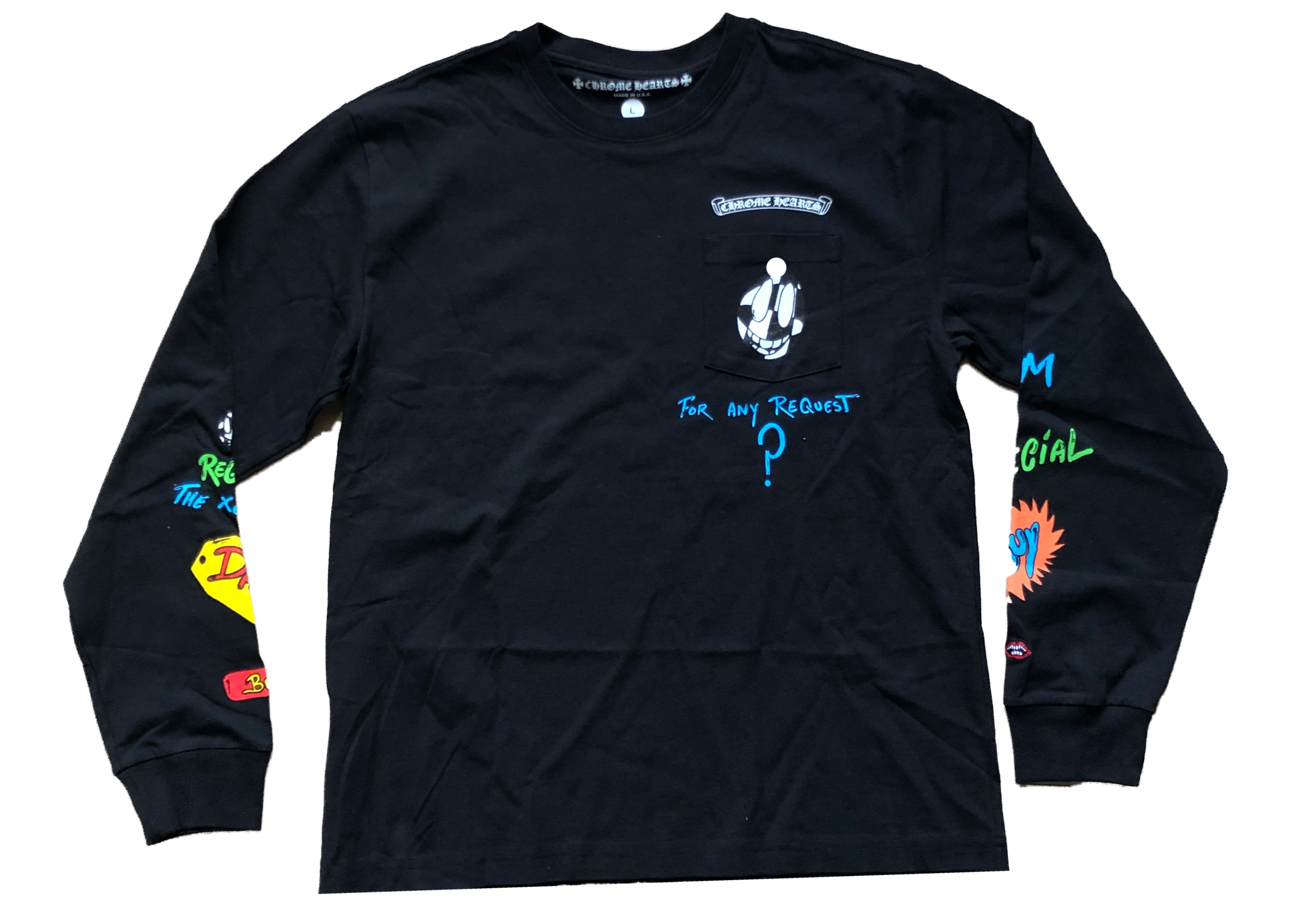 Chrome Hearts Matty Boy Sex Records Link L/S T-shirt Black - US