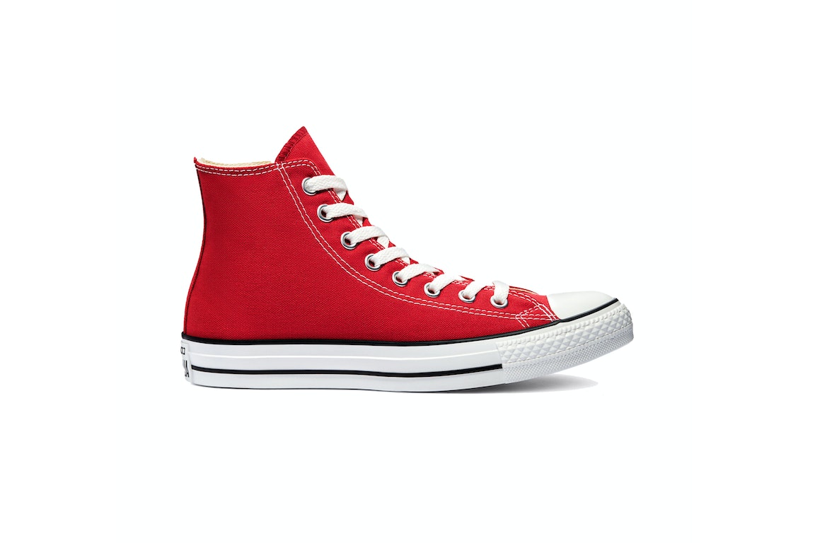 Pre-owned Converse Chuck Taylor All-star Hi Red