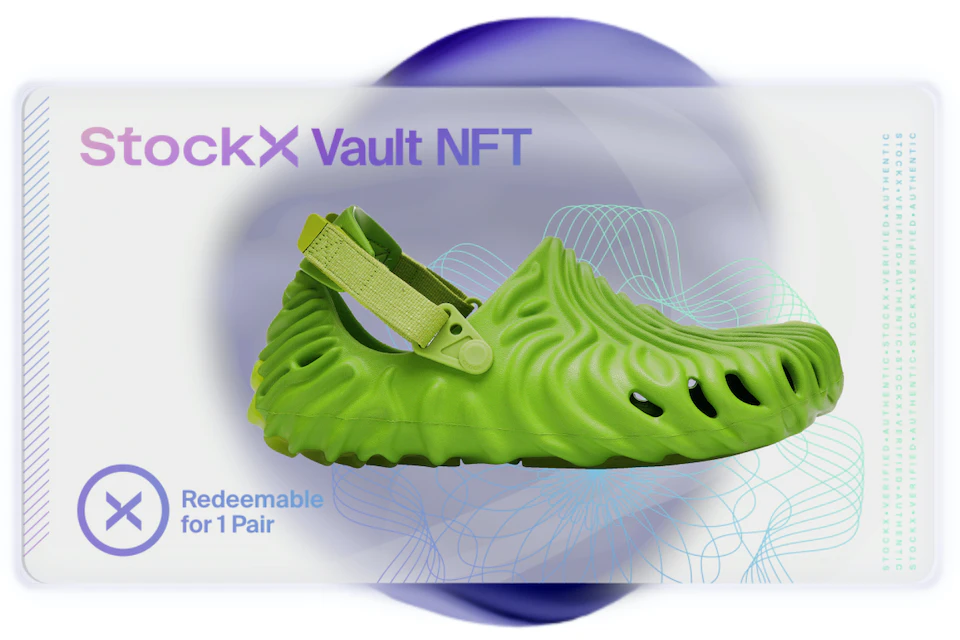 StockX Vault NFT Crocs Pollex Clog by Salehe Bembury Crocodile - US M 10 Vaulted Goods