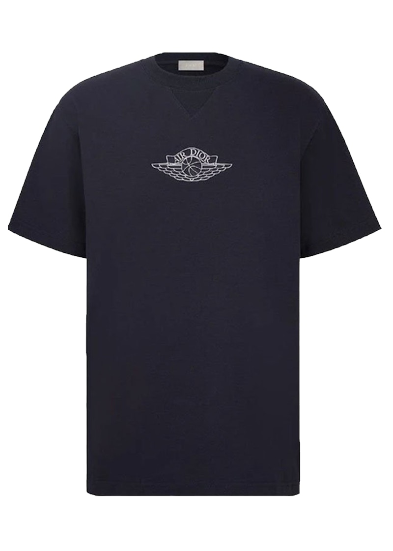 Dior x Jordan Wings T-Shirt Navy Men's - SS20 - US