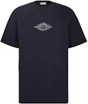 Dior x Jordan Wings T-Shirt Navy