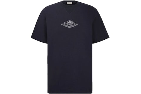 Dior x Jordan Wings T-Shirt Navy Men's SS20 US - Main Image