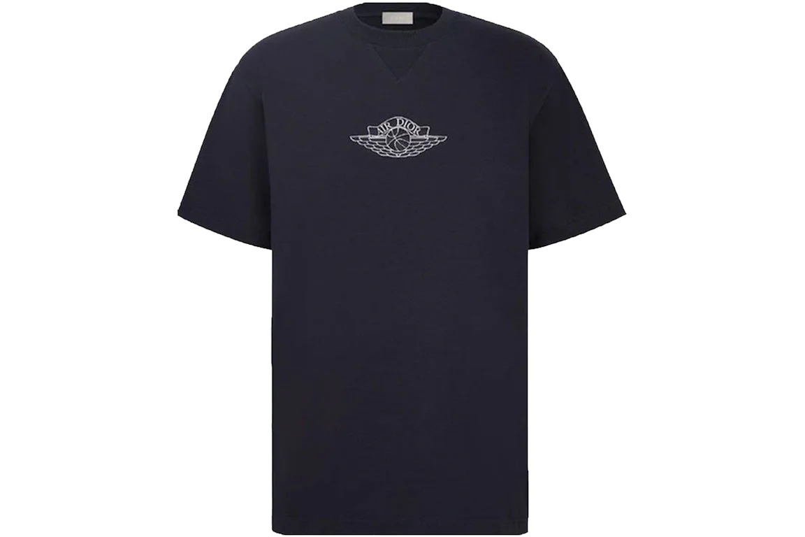 Dior x Jordan Wings T-Shirt Navy - SS20 Men's - US