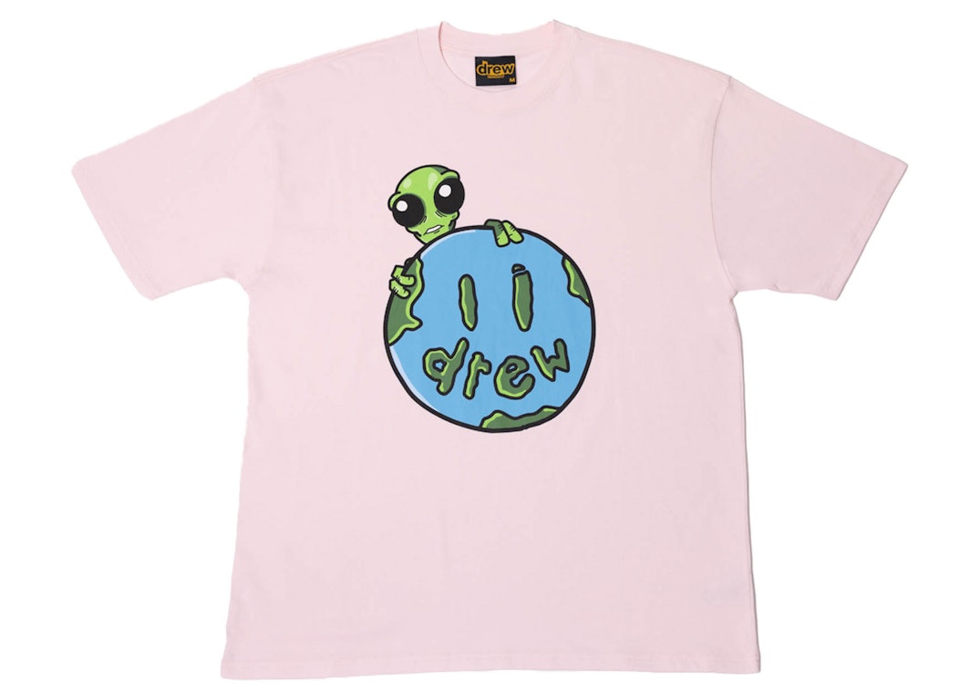 Pre-owned Drew House Allen The Alien Ss Tee Pale Pink