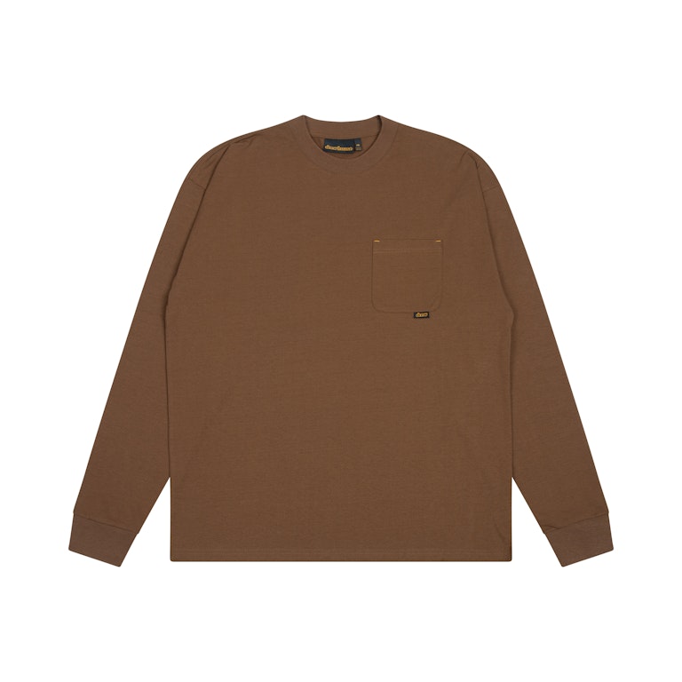 Pre-owned Drew House Basic L/s Pocket Tee Brown