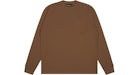 Camiseta Drew House Basic L/S Pocket Marrón
