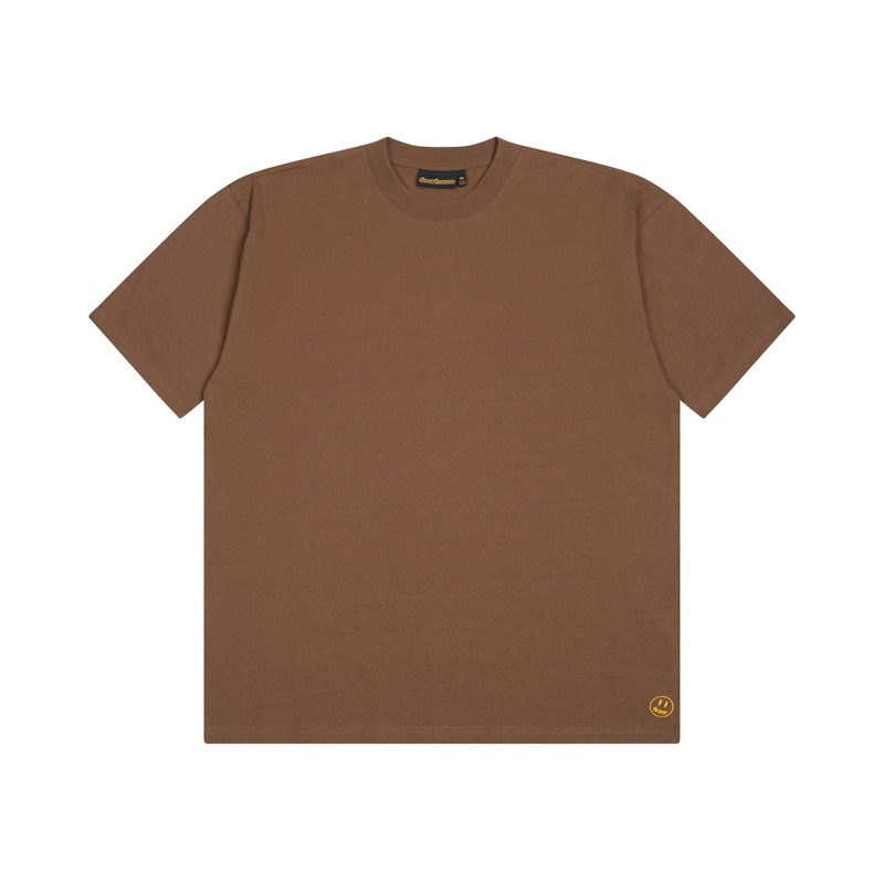 drew house basic ss tee brown