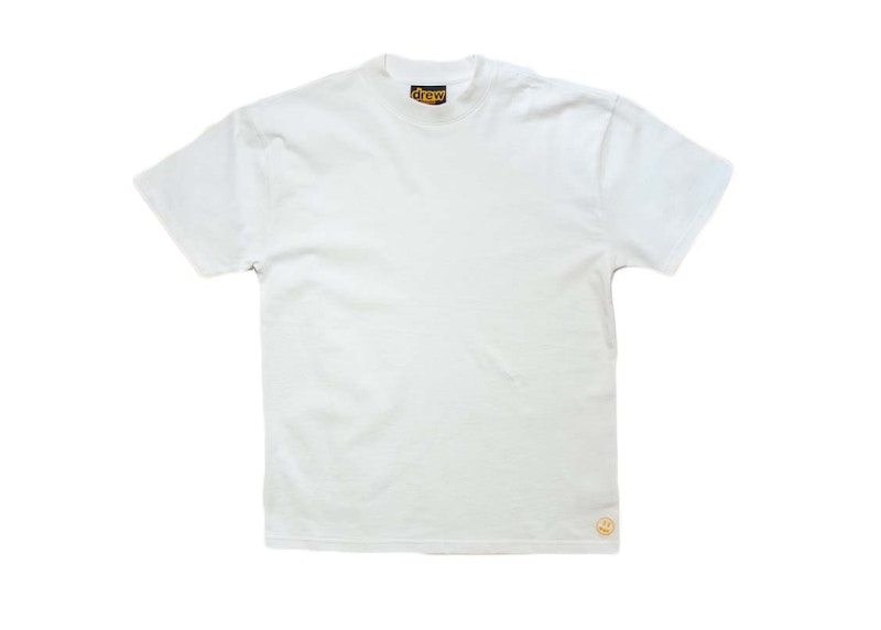 drew house basic ss tee (SS21) white