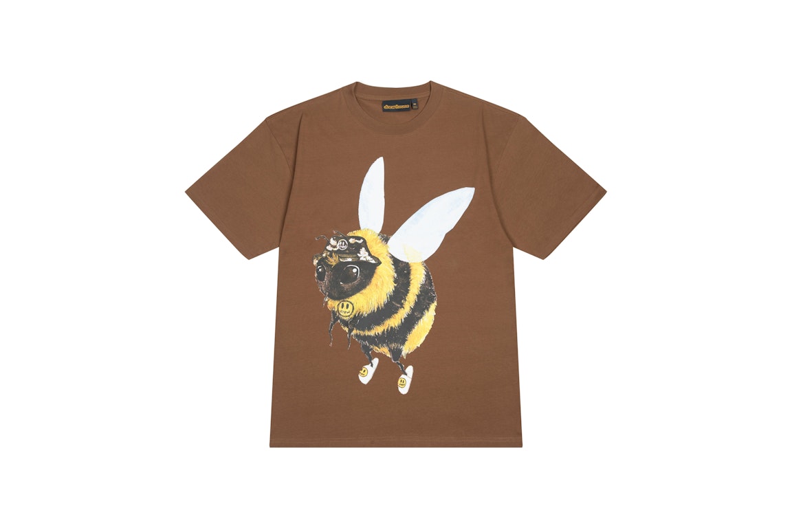 Pre-owned Drew House Bizzy Ss Tee Brown