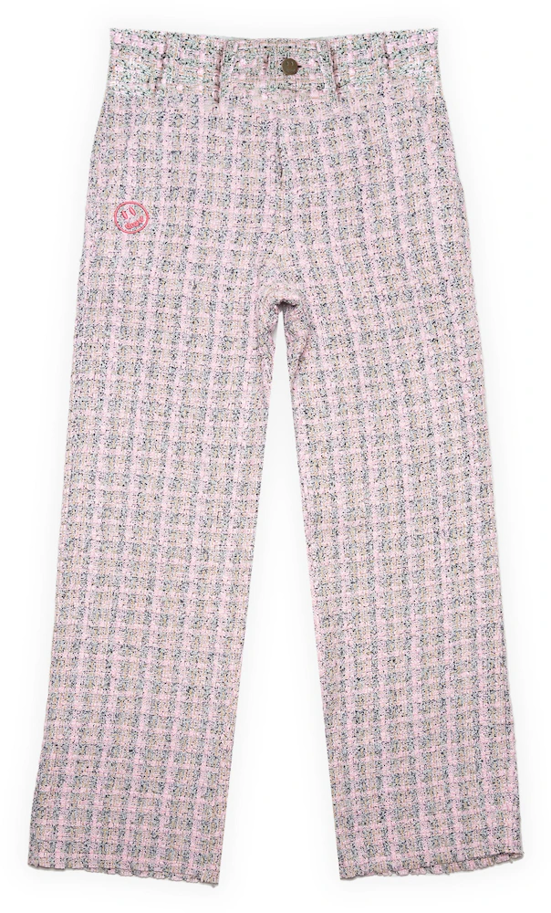 drew house boucle relaxed fit chino pink Men's - SS22 - US