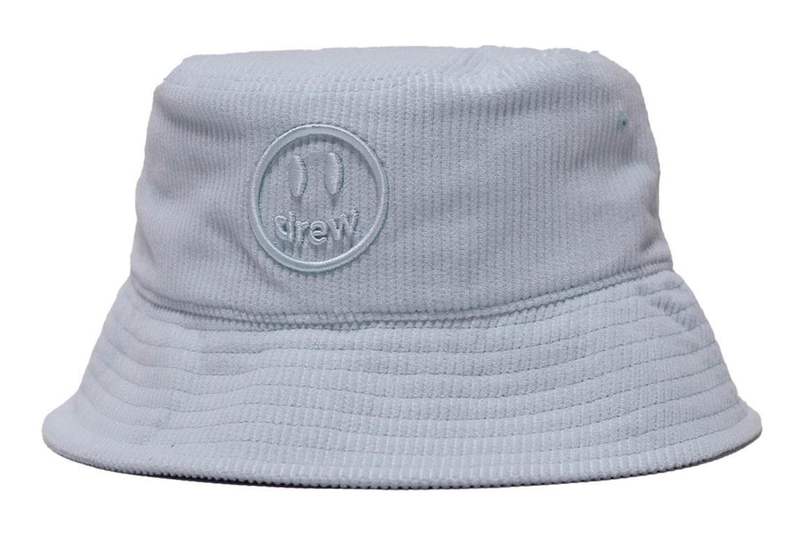 Pre-owned Drew House Corduroy Bucket Hat Baby Blue
