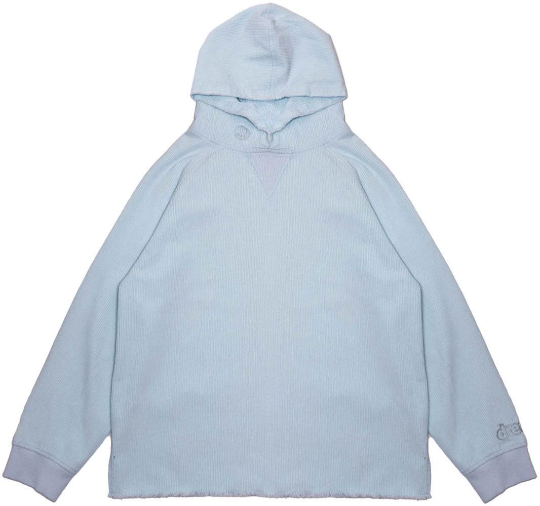 drew house corduroy hoodie baby blue Men's - SS21 - GB