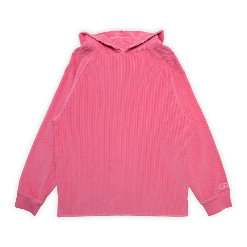 drew house corduroy hoodie hot pink Men's - SS22 - US