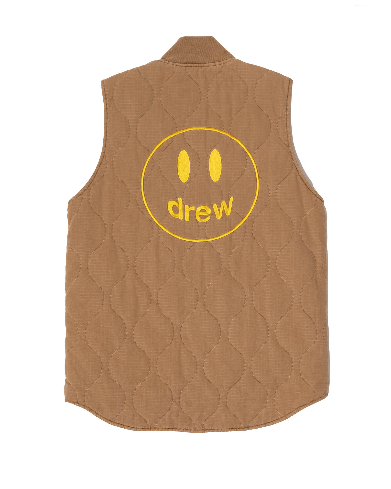 drew house cotton ripstop mascot vest chaz brown Men's - SS21 - US