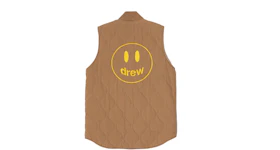 drew house cotton ripstop mascot vest chaz brown
