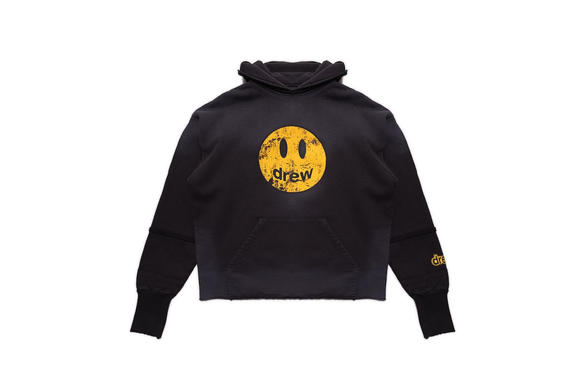 Pre-owned Drew House Deconstructed Mascot Hoodie Faded Black