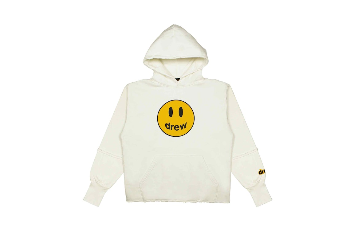 Pre-owned Drew House Deconstructed Mascot Hoodie Off White