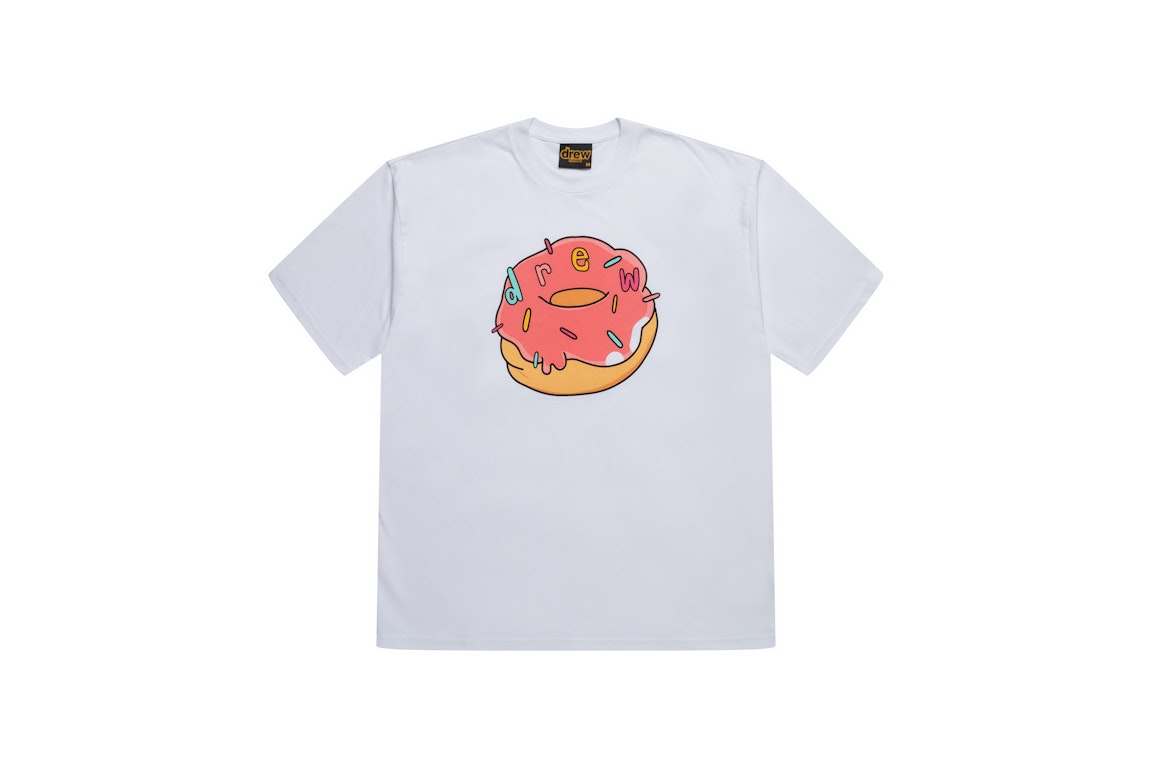 Pre-owned Drew House Donut T-shirt White