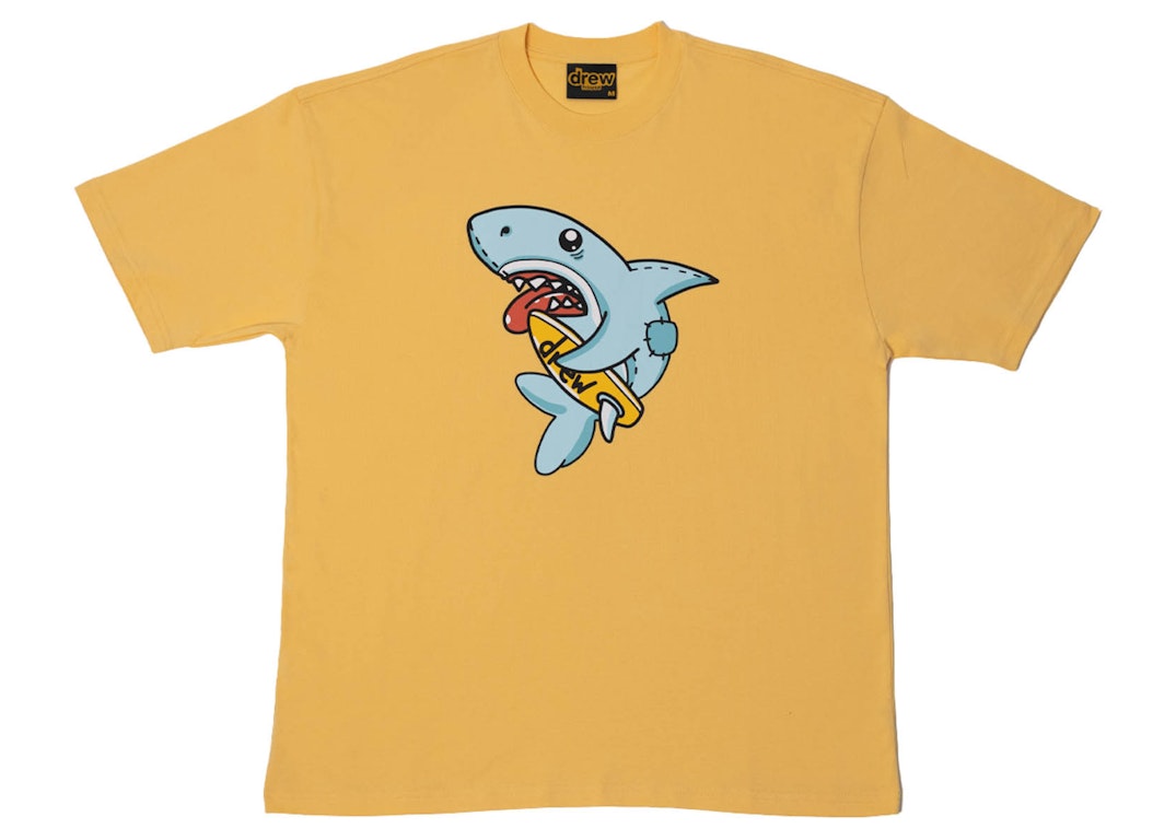 Pre-owned Drew House Figment Ss Tee Tangerine