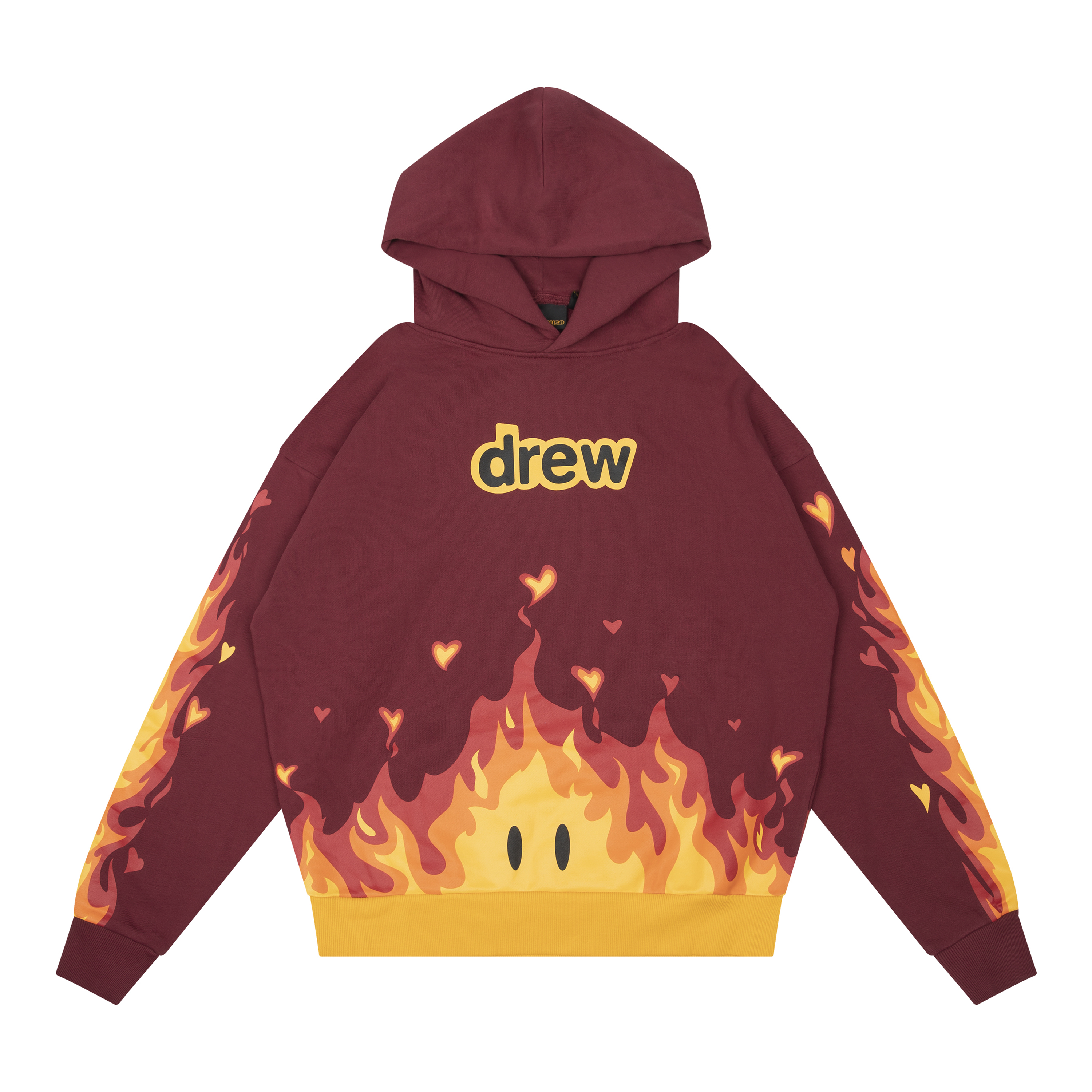 Red drew online hoodie