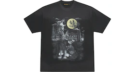 drew house full moon ss t-shirt faded black