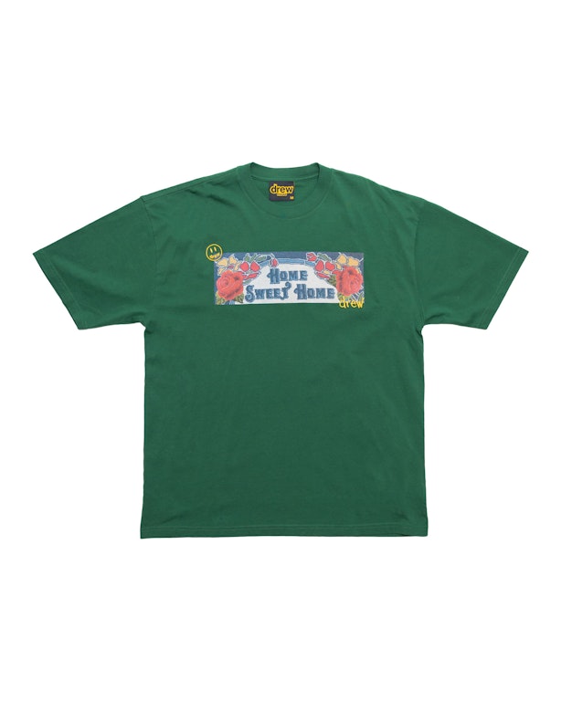 Pre-owned Drew House Home Sweet Home Ss T-shirt Forest