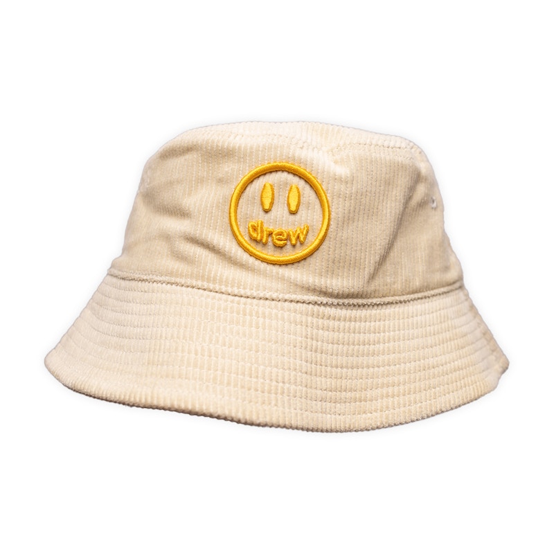 drew house mascot corduroy bucket hat biscotti - SS22 - US