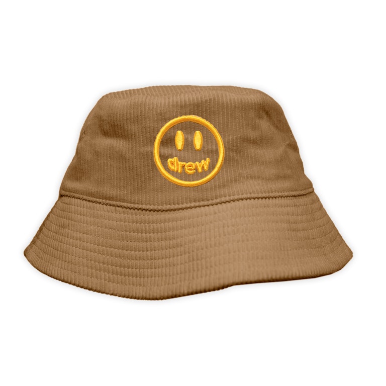 Pre-owned Drew House Mascot Corduroy Bucket Hat Chaz Brown