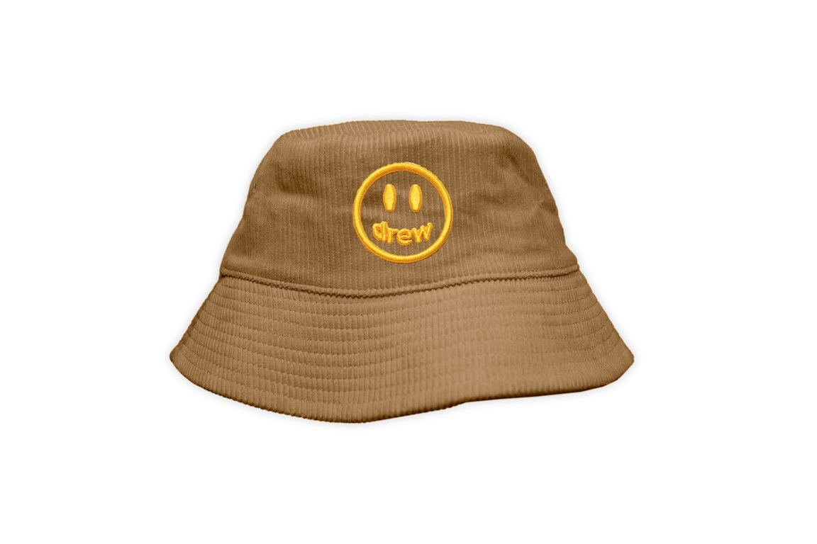 Pre-owned Drew House Mascot Corduroy Bucket Hat Chaz Brown