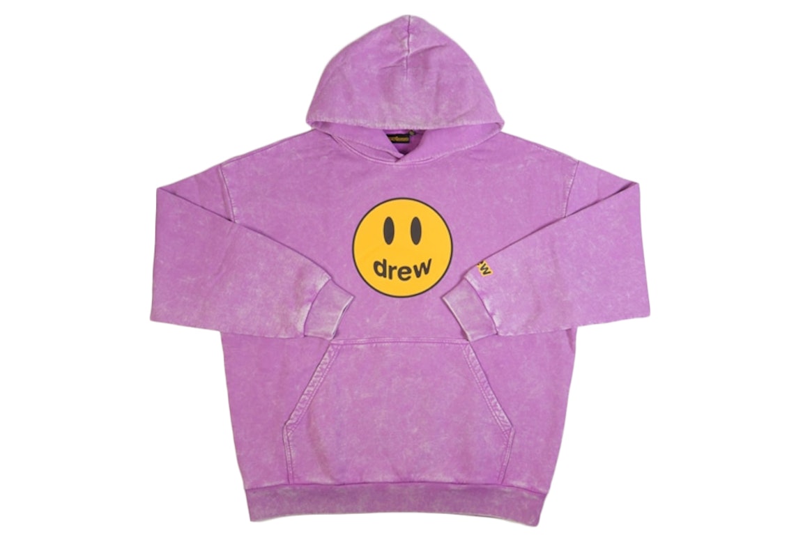 Pre-owned Drew House Mascot Deconstructed Hoodie Washed Grape