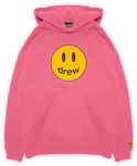drew house mascot hoodie hot pink