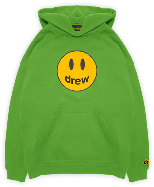 drew house mascot hoodie lime - SS22 - US