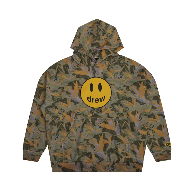 drew house mascot oversized oversized hoodie drew camo Men's