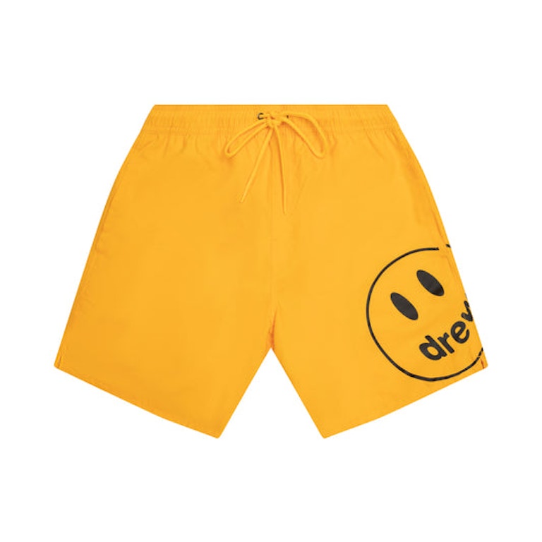 Pre-owned Drew House Mascot Pool Short Golden Yellow