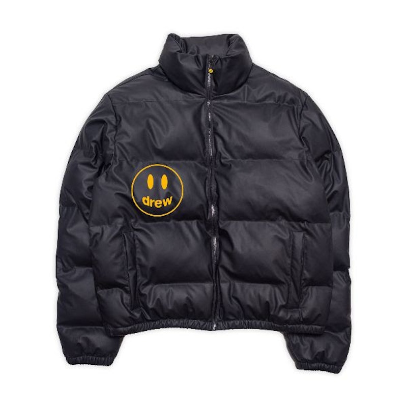 drew house mascot puffer jacket black