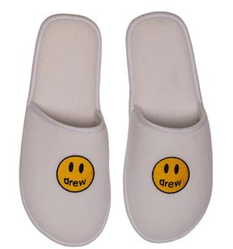drew house mascot slippers white US