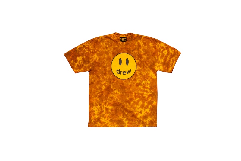 drew house mascot ss tee brown tie dye Men's - SS21 - US