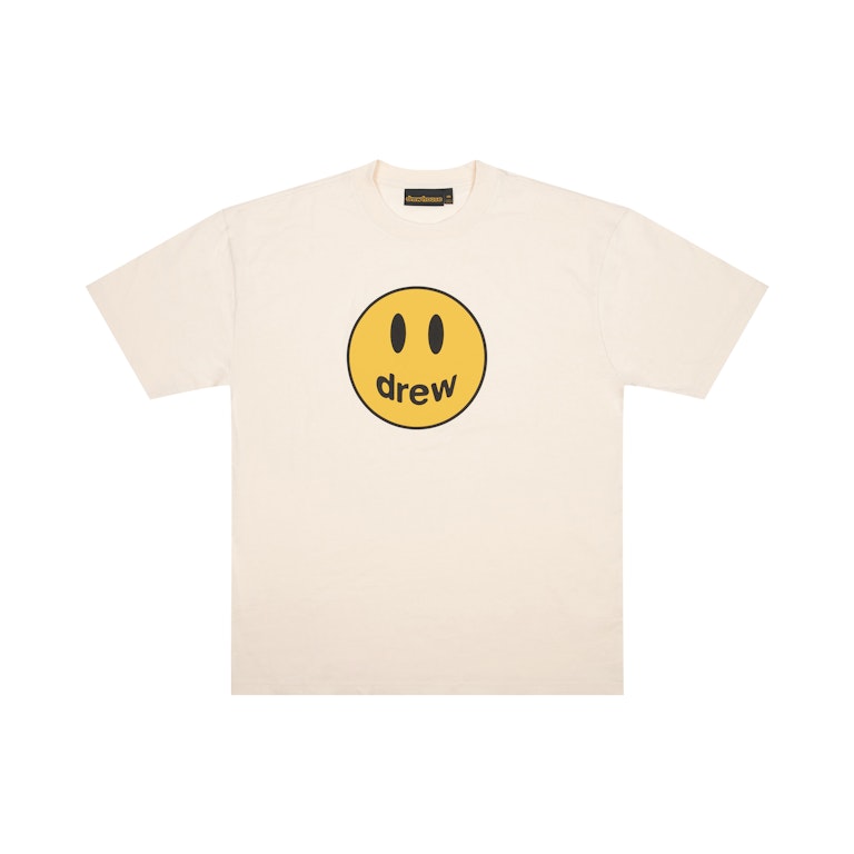 Pre-owned Drew House Mascot Ss Tee Cream (fw22)