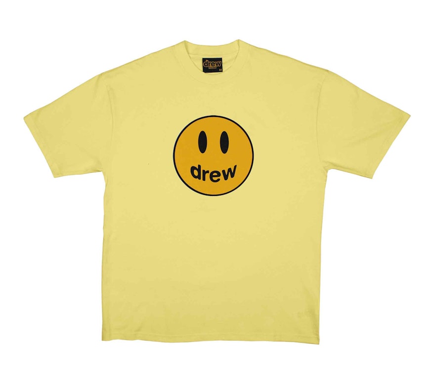Pre-owned Drew House Mascot Ss Tee Light Yellow