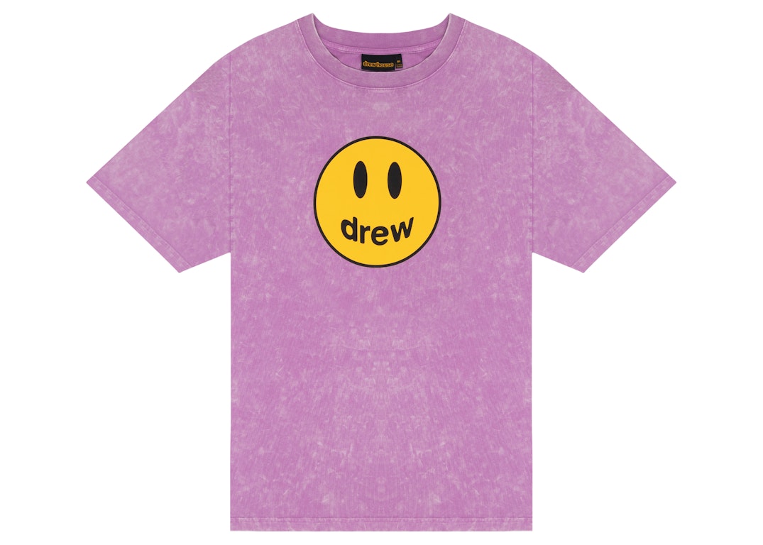Pre-owned Drew House Mascot Ss Tee Washed Grape