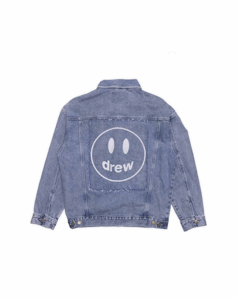 drew house mascot trucker jacket stone wash Men's - FW21 - GB