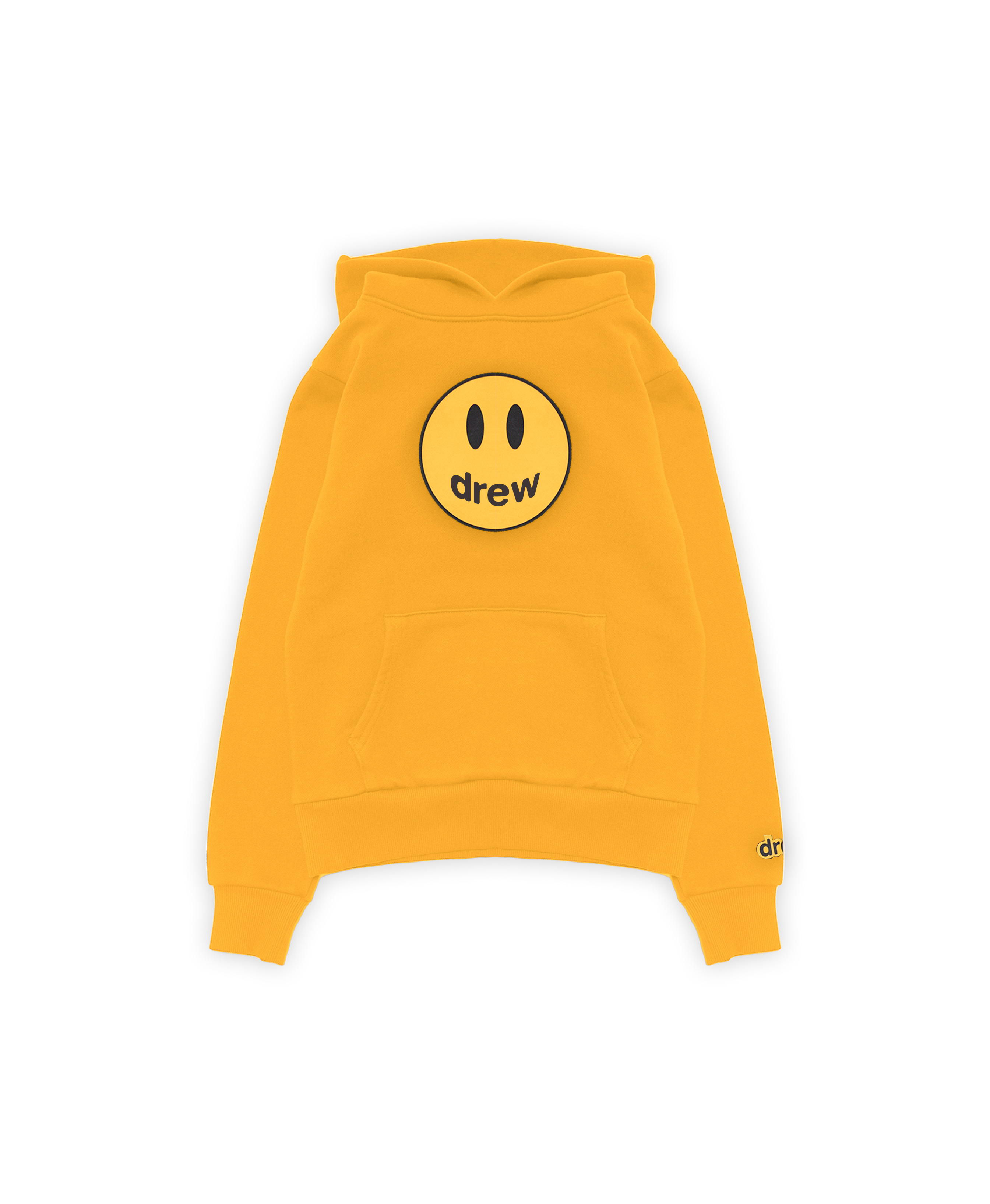drew house mini-drew mascot hoodie golden yellow - FW21