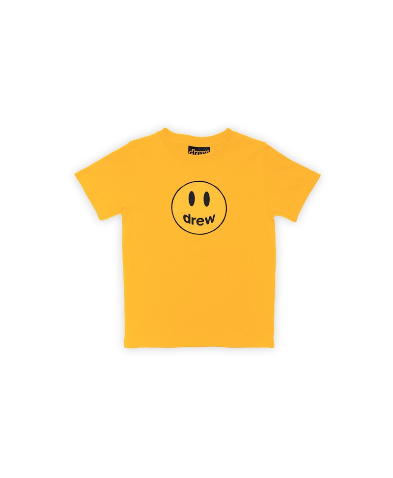 drew house mini-drew mascot t-shirt golden yellow Kids' - FW21 - US