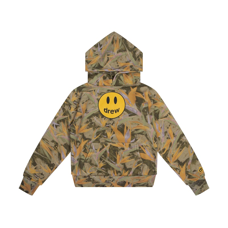 drew house mini mascot hoodie drew camo Kids' - FW22 - US