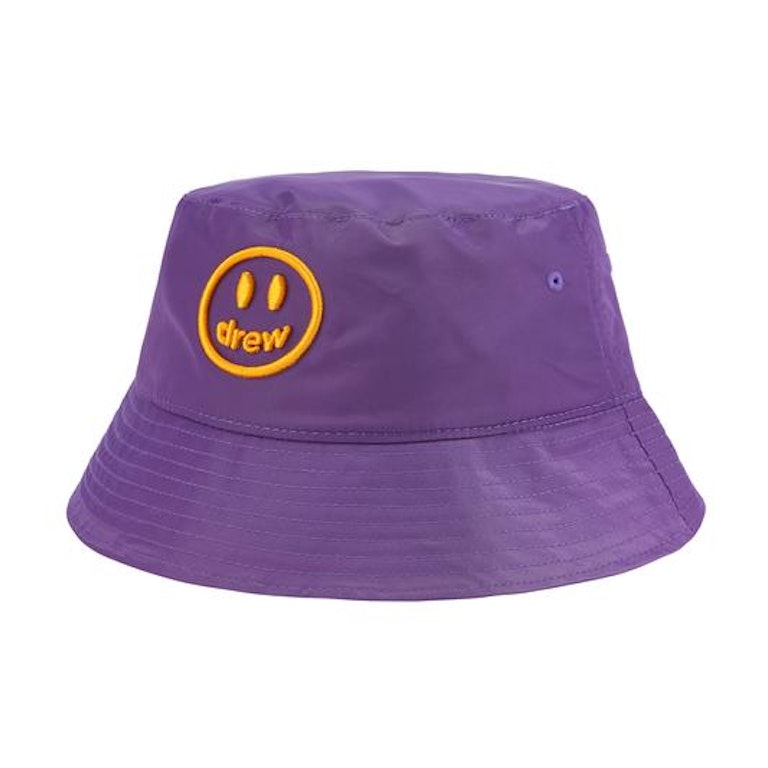 Pre-owned Drew House Nylon Bucket Hat Violet