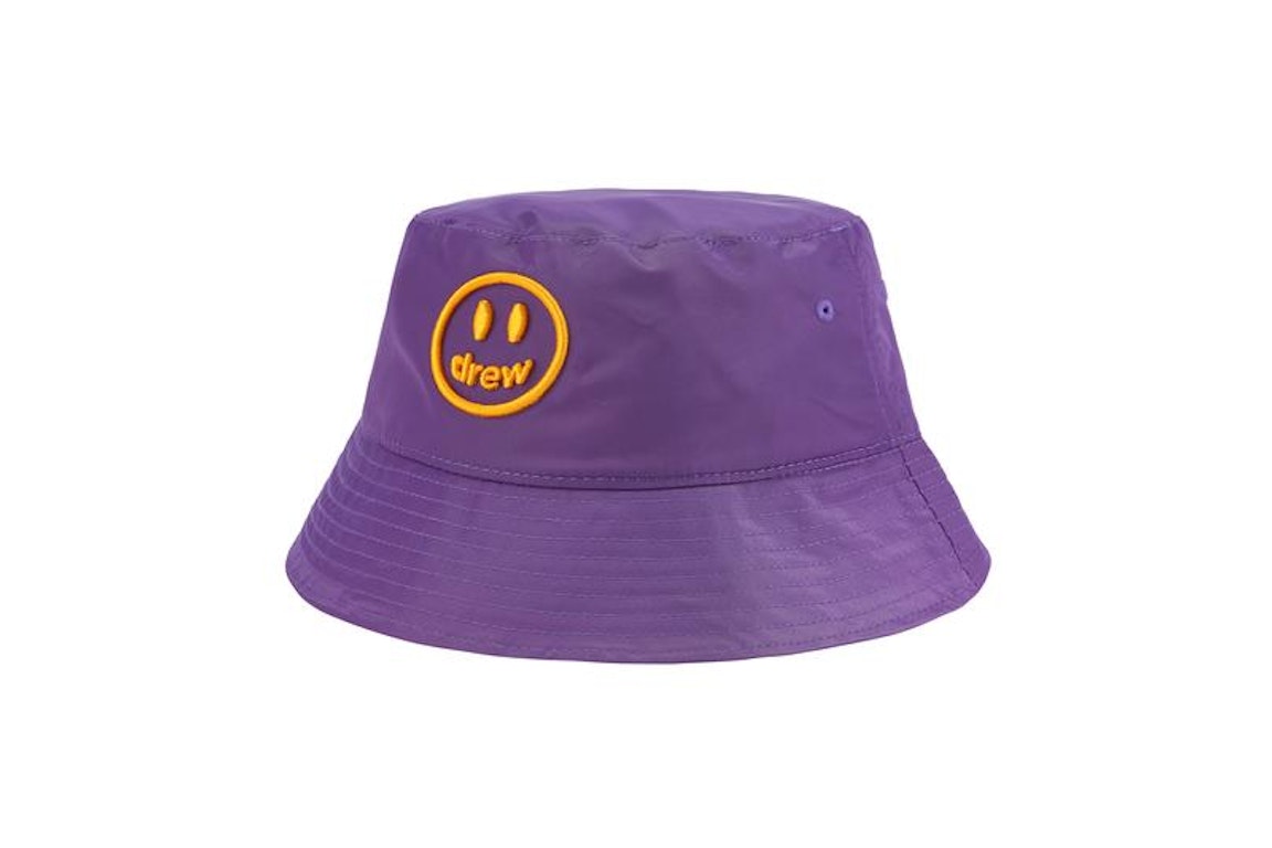 Pre-owned Drew House Nylon Bucket Hat Violet