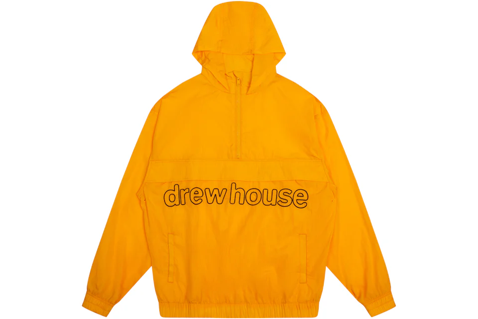 drew house nylon drew house anorak golden yellow