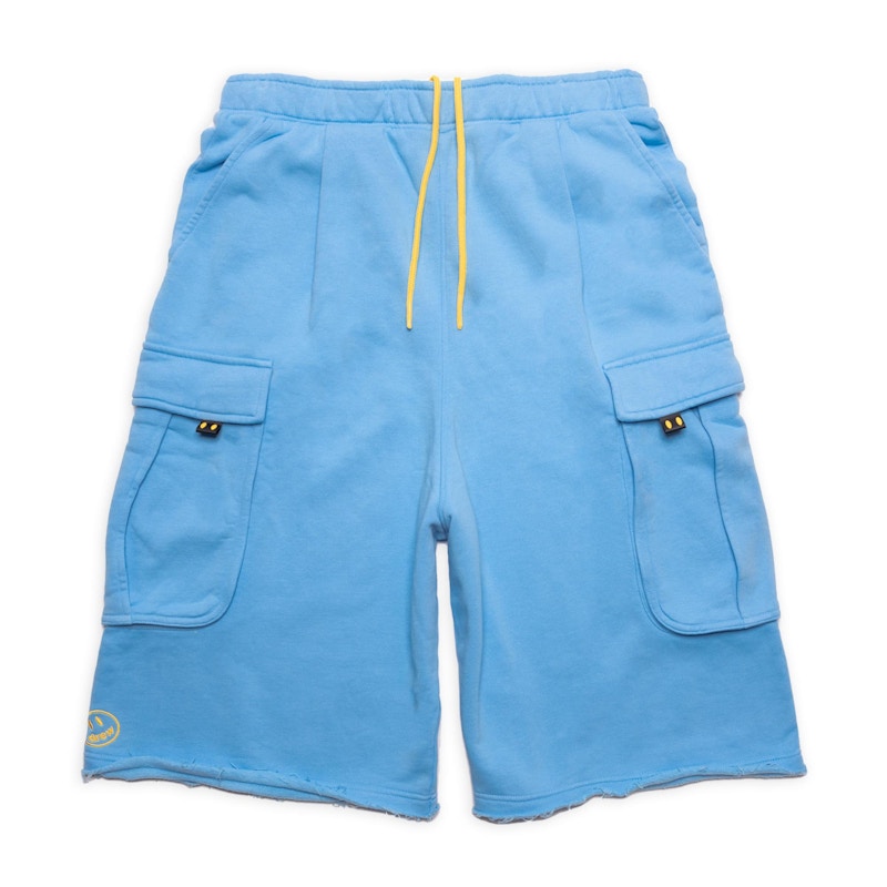 drew house oversized cargo sweathsort pacific blue Men's - SS22 - US